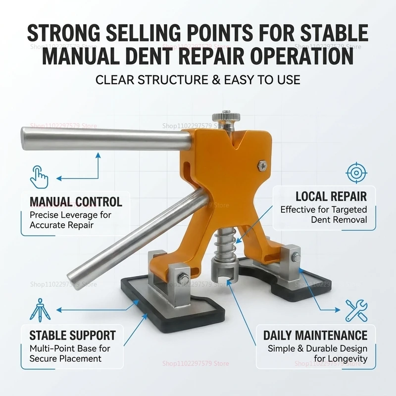Paintless Car Dent Repair Kit with Dent Puller Glue Gun Hail Small Large Ding Remover for Auto Body Hail Damage Repair
Paintless Car Dent Repair Kit with Dent Puller Glue Gun Hail Small Large Ding Remover for Auto Body Hail Damage Repair