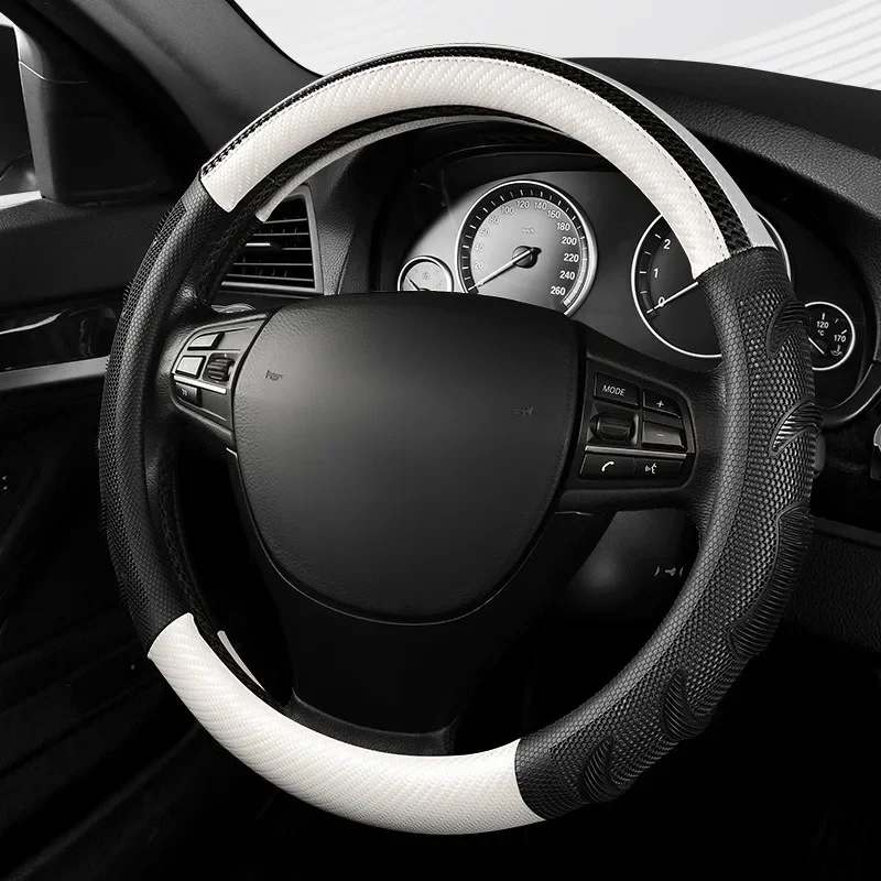 Чехол на руль автомобиля из углеродного волокна, универсальные чехлы на руль, автомобильные аксессуары, интерьер O/D-типа, нескользящие чехлы на руль
Чехол на руль автомобиля из углеродного волокна, универсальные чехлы на руль, автомобильные аксессуары, интерьер O/D-типа, нескользящие чехлы на руль