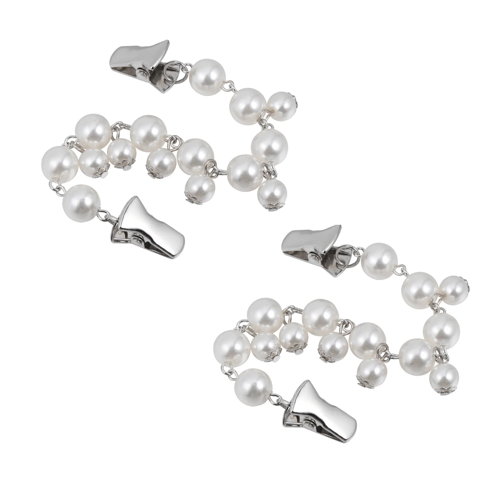 2 pcs Vintage Sweater Chains Elegant Pearl Cardigan Clips Decorative Resin Jewelry Fashion Accessories Christmas Gifts
2 pcs Vintage Sweater Chains Elegant Pearl Cardigan Clips Decorative Resin Jewelry Fashion Accessories Christmas Gifts