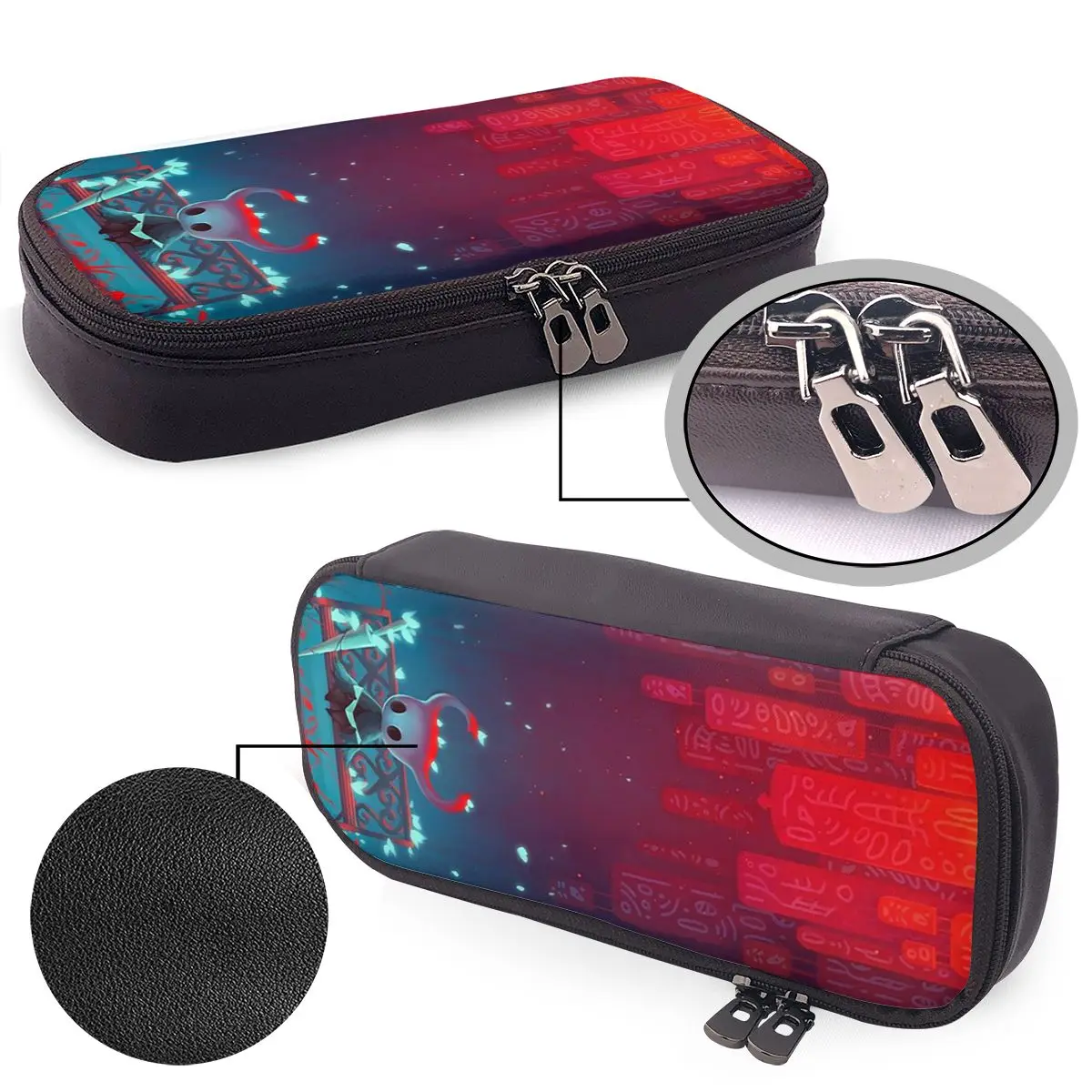 Hollow Knight Leather Pencil Cases Pen Holder Storage Stationery Supplies Pen Box Pencil Bag for Students School
Hollow Knight Leather Pencil Cases Pen Holder Storage Stationery Supplies Pen Box Pencil Bag for Students School