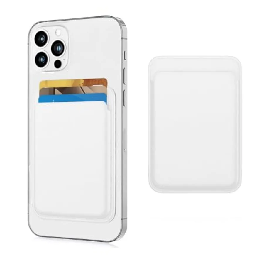 Magnetic Wallet Compatible with MagSafe for iPhone 17 16 15 14 13 12 Pro Max Plus Model, None-Cutout Mag 3 Safe Card Holder Sti
Magnetic Wallet Compatible with MagSafe for iPhone 17 16 15 14 13 12 Pro Max Plus Model, None-Cutout Mag 3 Safe Card Holder Sti