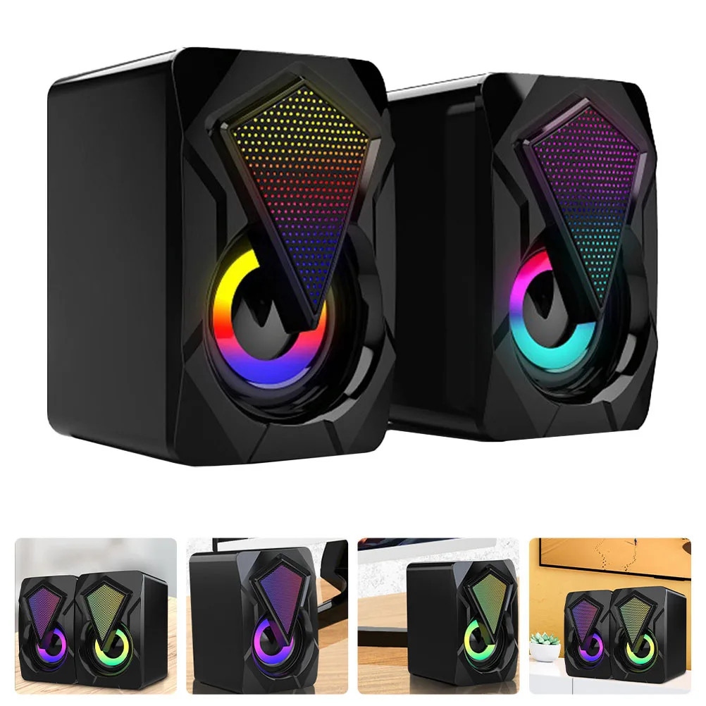 1Pair Computer Speaker High Volume USB Compact Multi- Speaker Portable Office Home Loudspeaker Box
1Pair Computer Speaker High Volume USB Compact Multi- Speaker Portable Office Home Loudspeaker Box
