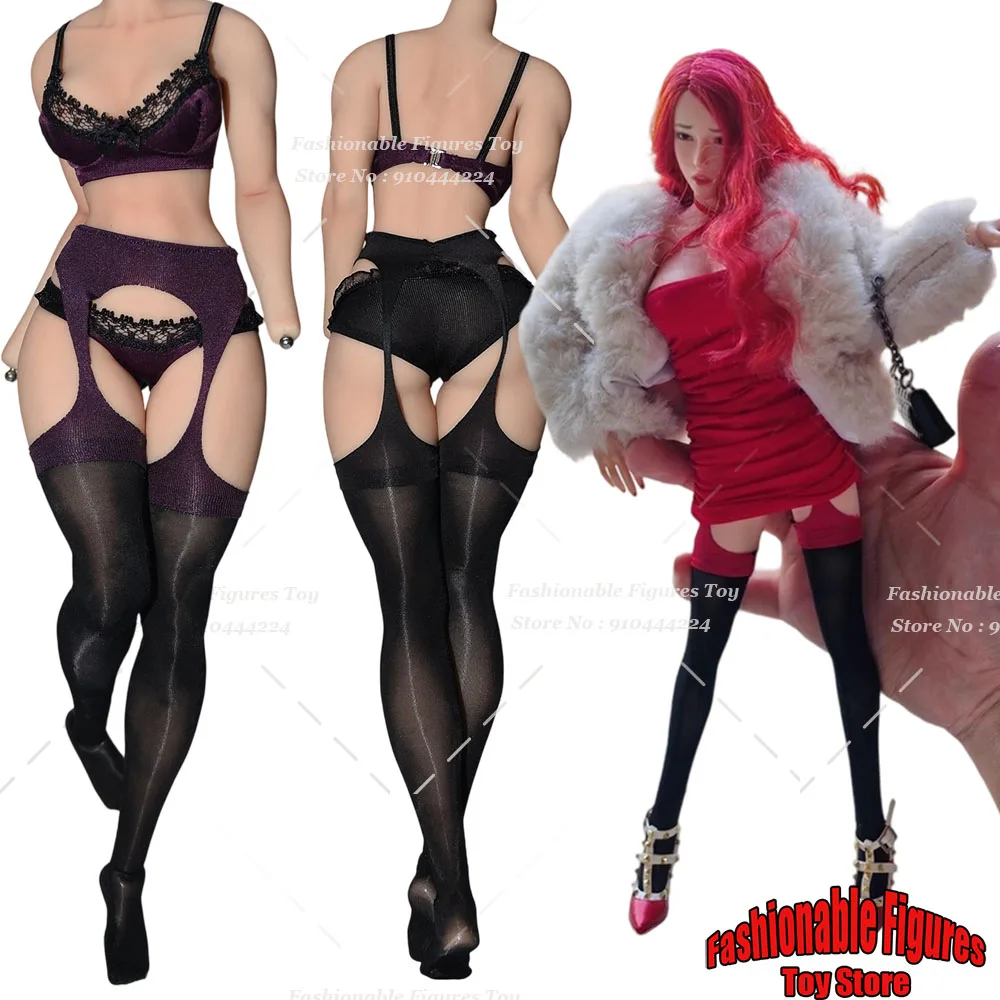 1/6 Female Soldier High Waist Garter Belt Sheer Stockings Elastic Suspender Lingerie Accessory Fit 12Inch Action Figure Body
1/6 Female Soldier High Waist Garter Belt Sheer Stockings Elastic Suspender Lingerie Accessory Fit 12Inch Action Figure Body
