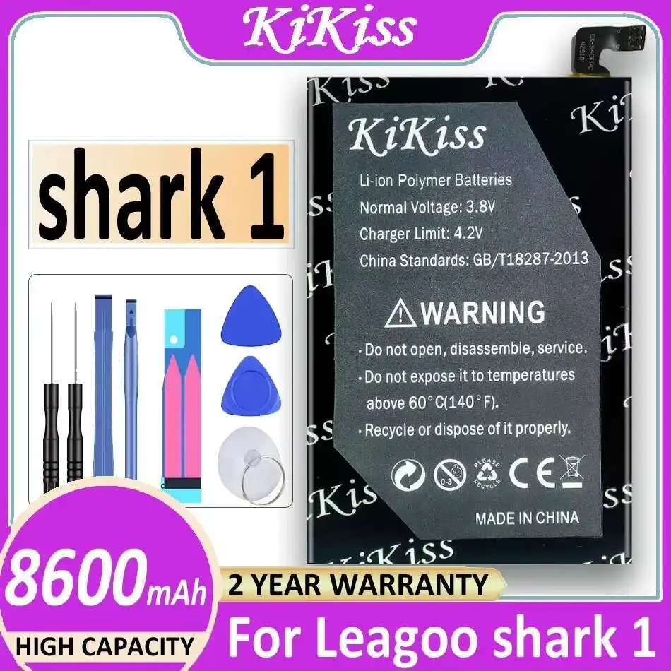 Mobile Phone Battery 8600Mah Stable For Leagoo Shark 1 
Mobile Phone Battery 8600Mah Stable For Leagoo Shark 1