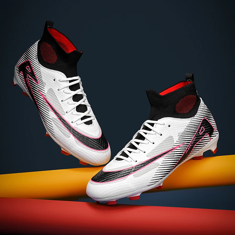 New Men Football Shoes Society Cleats Soccer Shoes Professional Boys Indoor Football Field Boots Original Fast Training Sneaker
New Men Football Shoes Society Cleats Soccer Shoes Professional Boys Indoor Football Field Boots Original Fast Training Sneaker