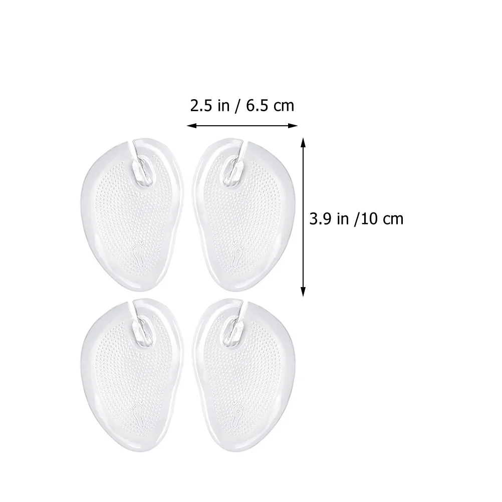 4 Pcs Pad Forefoot Pads Summer Sandal Thong Sandals Slipper Inserts Comfort Liners Insoles Flops
4 Pcs Pad Forefoot Pads Summer Sandal Thong Sandals Slipper Inserts Comfort Liners Insoles Flops