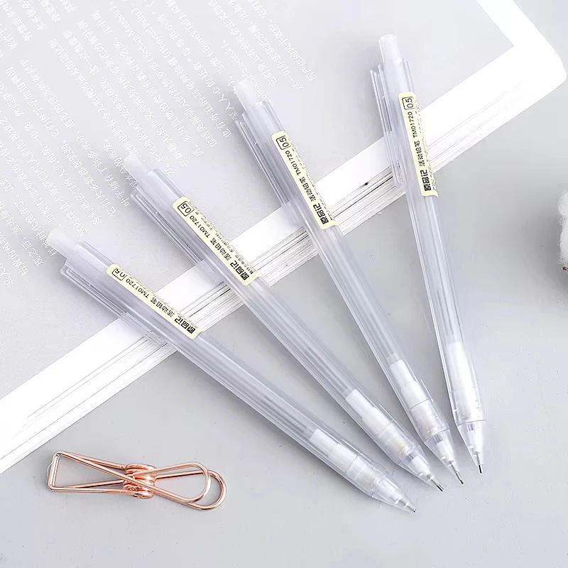 5pcs Mechanical Automatic Pencil 0.5mm/0.7mm Automatic Pencil with Eraser School Student Sketch Writing Stationery Supplies
5pcs Mechanical Automatic Pencil 0.5mm/0.7mm Automatic Pencil with Eraser School Student Sketch Writing Stationery Supplies