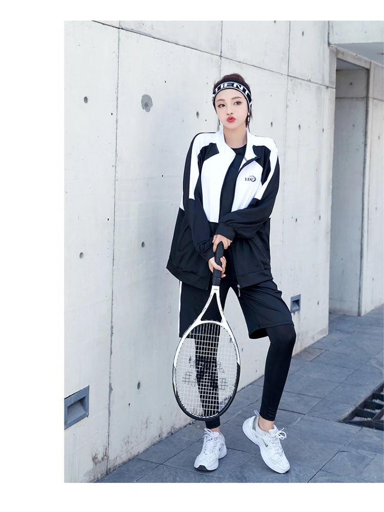 Track Sweat Suit Ladies Sports Leisure Women Long Sleeve Autumn/winter Yoga Large Size Gym Running Quick Drying Clothes Fitness
Track Sweat Suit Ladies Sports Leisure Women Long Sleeve Autumn/winter Yoga Large Size Gym Running Quick Drying Clothes Fitness