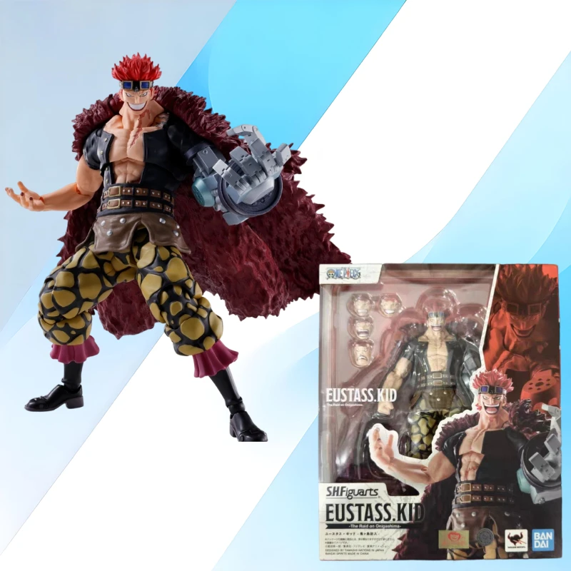 Фигурка Bandai S.H.Figuarts One Piece Eustass.Kid The Raid Onigashima, модель-конструктор SHF, оригинальные аниме-фигурки, игрушки-модели
Фигурка Bandai S.H.Figuarts One Piece Eustass.Kid The Raid Onigashima, модель-конструктор SHF, оригинальные аниме-фигурки, игрушки-модели