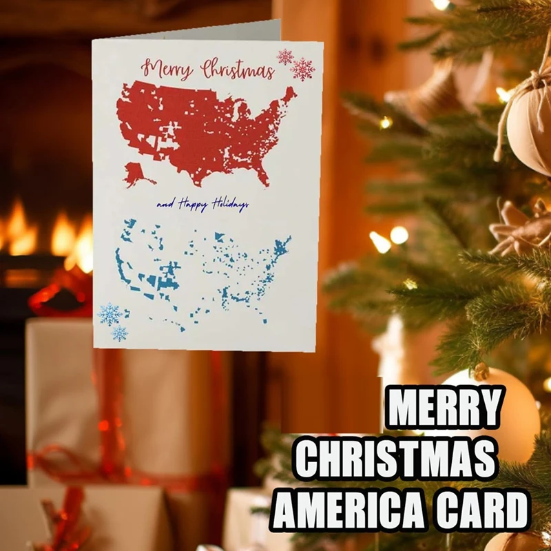 Top-2024 Merry Christmas America Card, Merry Christmas Card, Funny Greeting Cards, Presidential Election Map Cards
Top-2024 Merry Christmas America Card, Merry Christmas Card, Funny Greeting Cards, Presidential Election Map Cards