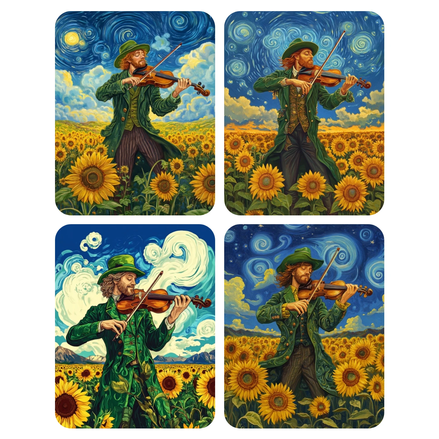 Ручная роспись Человек играет на скрипке в поле подсолнечника Картина по номерам Набор DIY Искусство Canva Art Украшение дома Подарок
Ручная роспись Человек играет на скрипке в поле подсолнечника Картина по номерам Набор DIY Искусство Canva Art Украшение дома Подарок