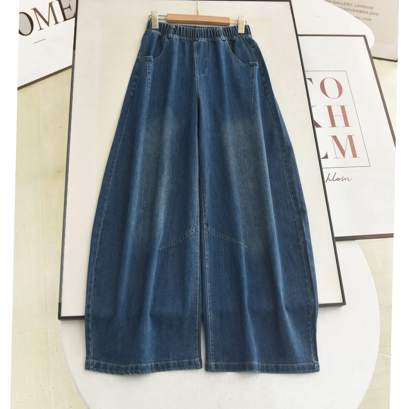 Deconstructed Wide Leg Denim Knife Pants Spring Summer High Waist Loose Fit Straight Leg Jeans Women's Fashion Trend
Deconstructed Wide Leg Denim Knife Pants Spring Summer High Waist Loose Fit Straight Leg Jeans Women's Fashion Trend