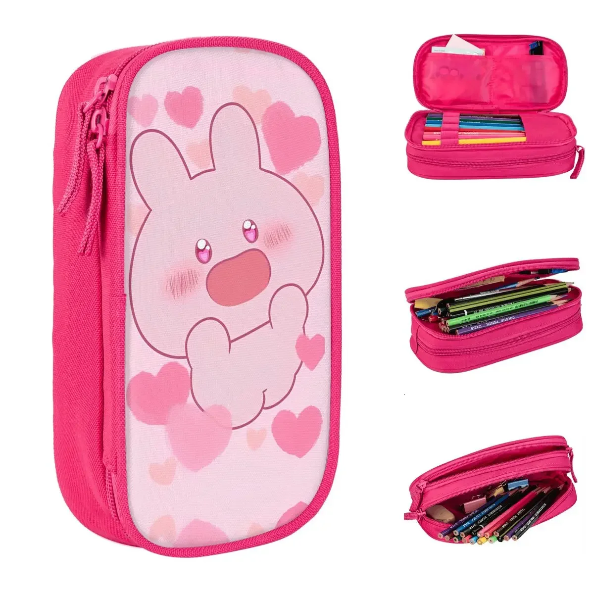 Love Asamimichaan Cute Asamimi Pencil Case Creative Pen Bags for Student Big Capacity Office Gift Pencilcases
Love Asamimichaan Cute Asamimi Pencil Case Creative Pen Bags for Student Big Capacity Office Gift Pencilcases