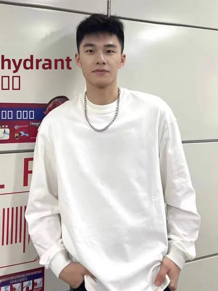 Мужская хлопковая футболка свободного кроя с длинным рукавом, весна-осень, американский стиль, однотонная, с маленьким воротником, базовая, модная, дышащая
Мужская хлопковая футболка свободного кроя с длинным рукавом, весна-осень, американский стиль, однотонная, с маленьким воротником, базовая, модная, дышащая