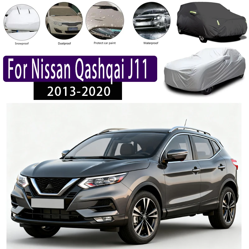 For Nissan Qashqai J11 2013-2020 2014 2015 Outdoor Protection Full Car Covers Snow Cover Sunshade Waterproof Dustproof Exterior
For Nissan Qashqai J11 2013-2020 2014 2015 Outdoor Protection Full Car Covers Snow Cover Sunshade Waterproof Dustproof Exterior