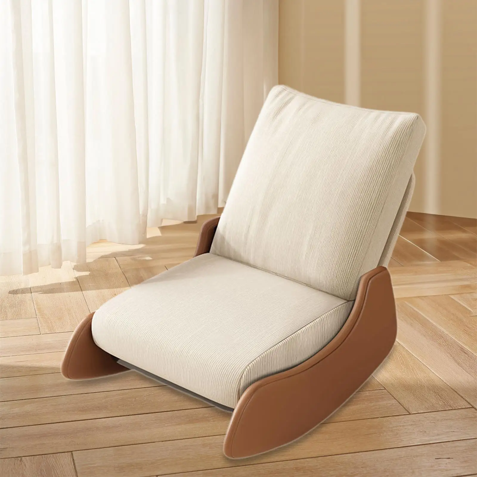Retro Scratch-Resistant Rocker Indoor Rocking Single Glider Lazy Sofa Chair Adjustable Ergonomic Armchair for Office Balcony
Retro Scratch-Resistant Rocker Indoor Rocking Single Glider Lazy Sofa Chair Adjustable Ergonomic Armchair for Office Balcony