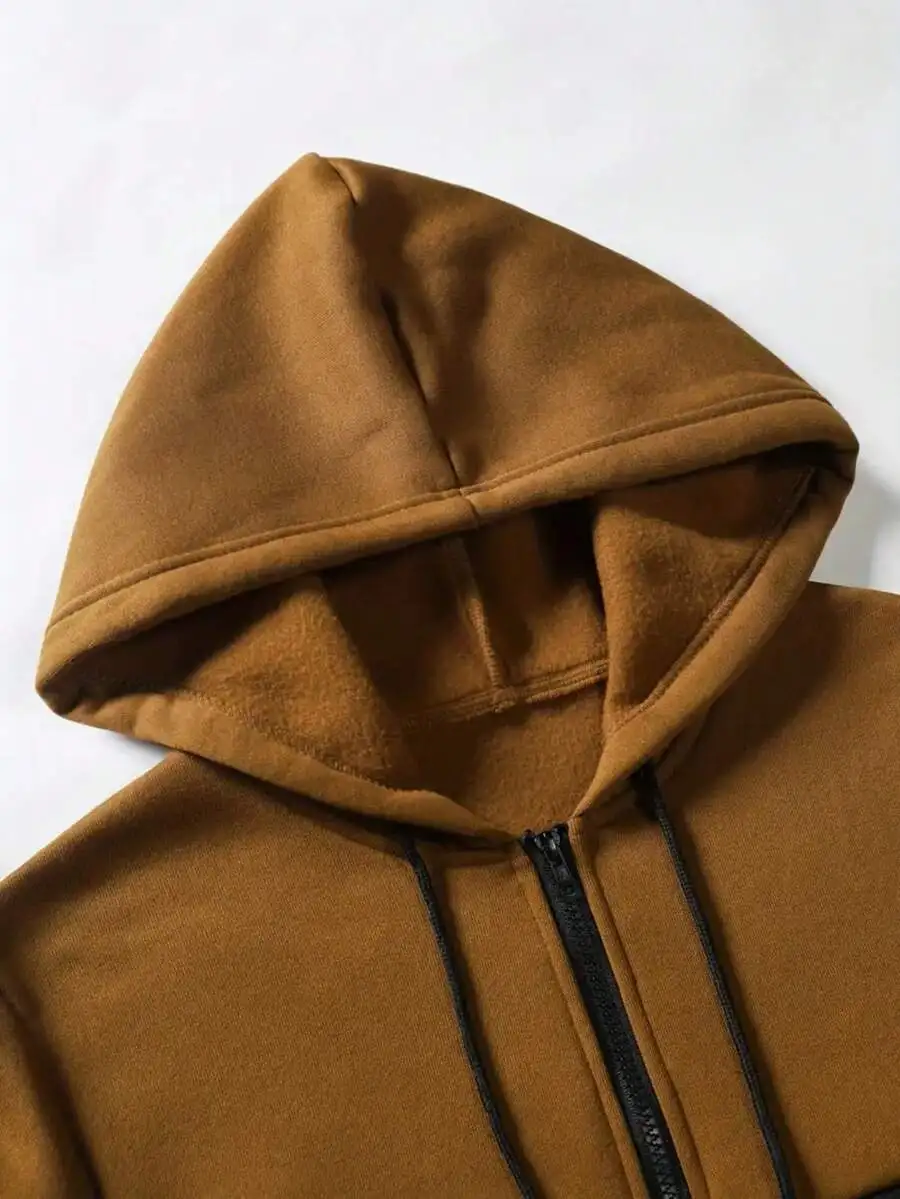 Mens Full Zip Hoodie With Drawstring Hood And Elastic Waist Pants Casual Tracksuit Set
Mens Full Zip Hoodie With Drawstring Hood And Elastic Waist Pants Casual Tracksuit Set