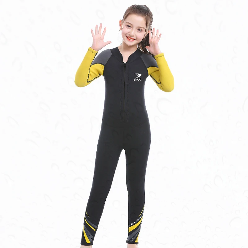 2.5MM Kids Neoprene Wetsuits Long Sleeve Swimwear Diving Suits Surfing Rash Guards for Boys Girls Snorkeling Clothes
2.5MM Kids Neoprene Wetsuits Long Sleeve Swimwear Diving Suits Surfing Rash Guards for Boys Girls Snorkeling Clothes