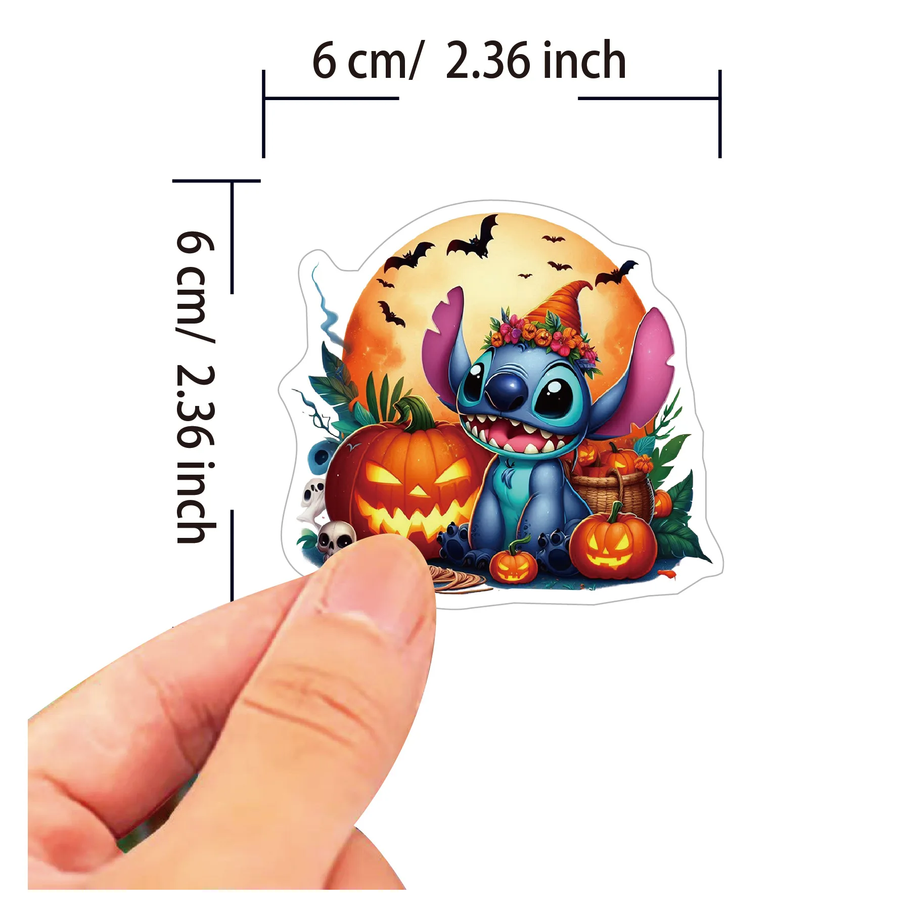 10/30/50PCS Cartoon Halloween Stitch Sticker DIY Phone Laptop Luggage Skateboard Graffiti Decals Fun for Kid
10/30/50PCS Cartoon Halloween Stitch Sticker DIY Phone Laptop Luggage Skateboard Graffiti Decals Fun for Kid