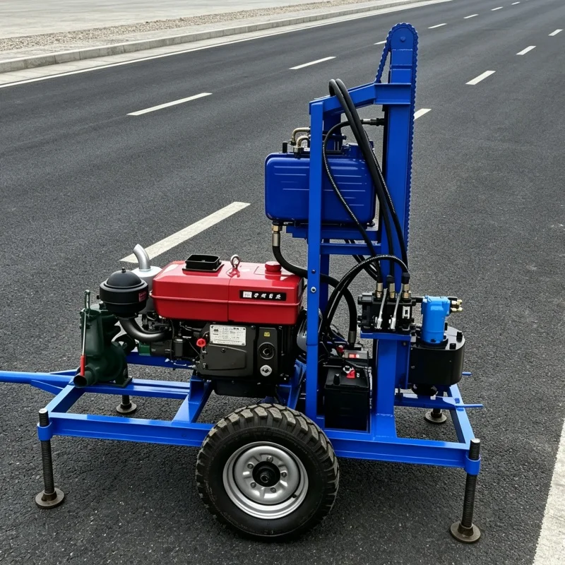 Customized Small Water Well Drilling Rig, Household & Farm Water Well Driller, Geological Exploration Drilling Equipment
Customized Small Water Well Drilling Rig, Household & Farm Water Well Driller, Geological Exploration Drilling Equipment