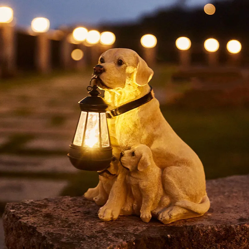 Exterior Garden Decoration Outdoor for Summer House and Garden Sculptures for Outside Decorative Statues Solar Lights Dog Statue
Exterior Garden Decoration Outdoor for Summer House and Garden Sculptures for Outside Decorative Statues Solar Lights Dog Statue