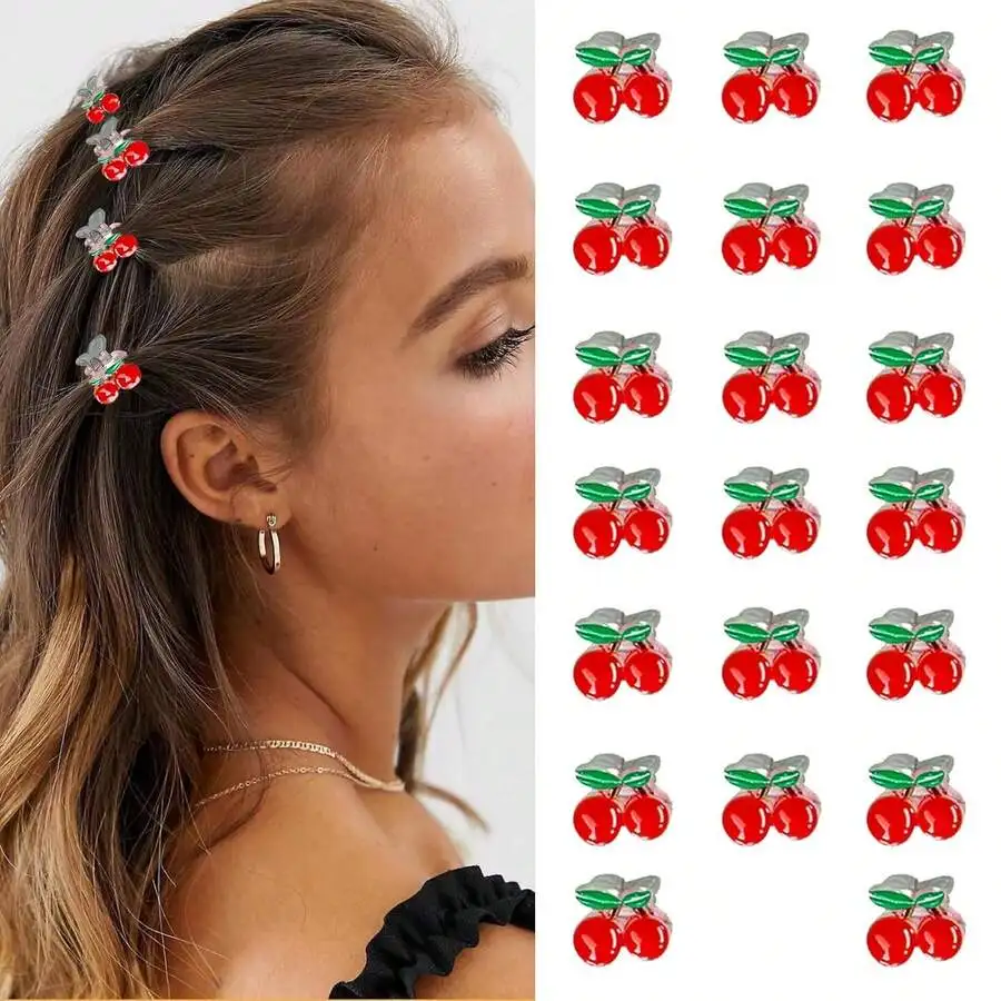 Mini Cherry Hair Clips For Women Summer Hair Accessories Fruit Theme Claw Clips
Mini Cherry Hair Clips For Women Summer Hair Accessories Fruit Theme Claw Clips