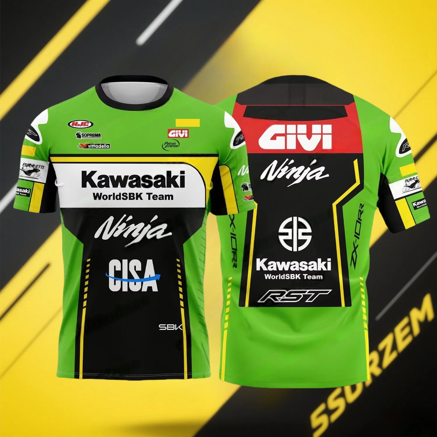 Kawasaki Motorcycle Racing Team Men's 3D Printed T-shirt 2025 New Comfortable Fast Drying Downhill Motorcycle T-shirt
Kawasaki Motorcycle Racing Team Men's 3D Printed T-shirt 2025 New Comfortable Fast Drying Downhill Motorcycle T-shirt