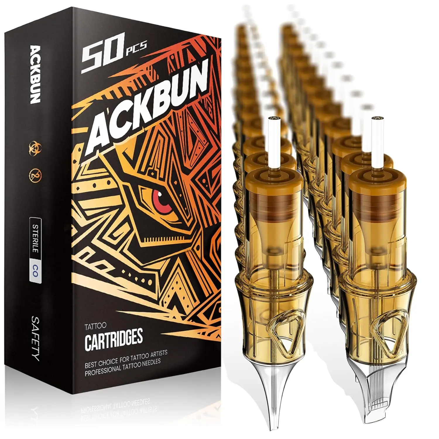 50Pcs Assorted Tattoo Needles: 12RL Standard, Mixed Sizes 3RL-11RL, Disposable Cartridge for Tattoo Pen, Sterilized and Safe
50Pcs Assorted Tattoo Needles: 12RL Standard, Mixed Sizes 3RL-11RL, Disposable Cartridge for Tattoo Pen, Sterilized and Safe