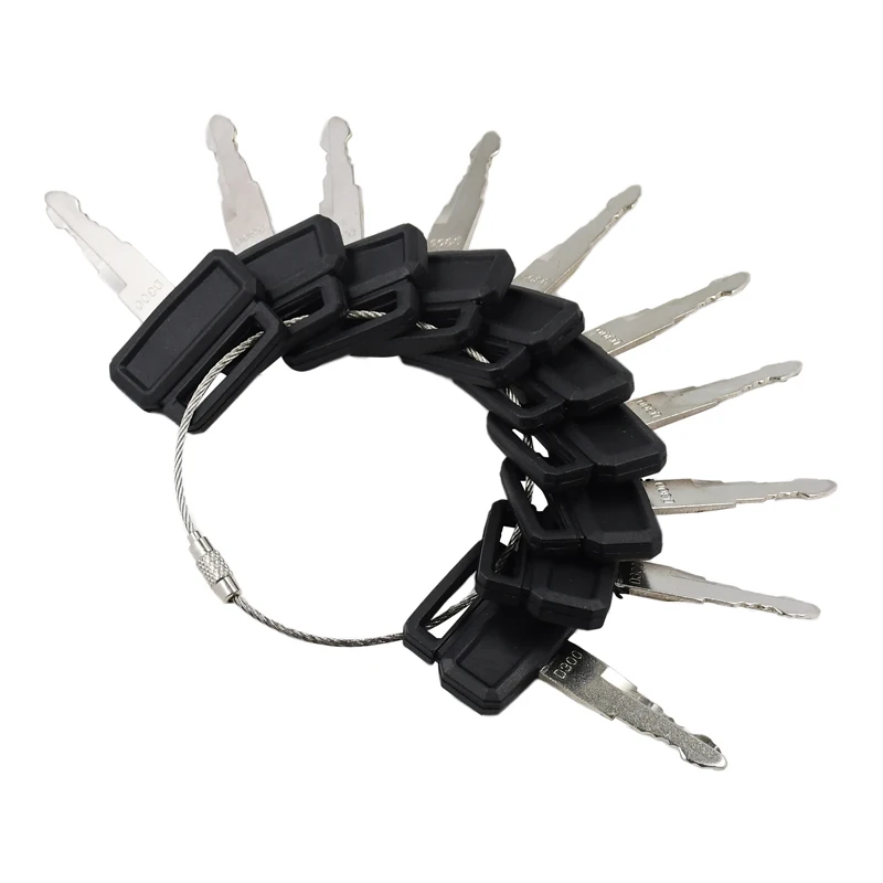 10Pcs Heavy Equipment Key 2172-00218 D300 Compatible with Daewoo Excavator DH200 Compatible With Terex
10Pcs Heavy Equipment Key 2172-00218 D300 Compatible with Daewoo Excavator DH200 Compatible With Terex
