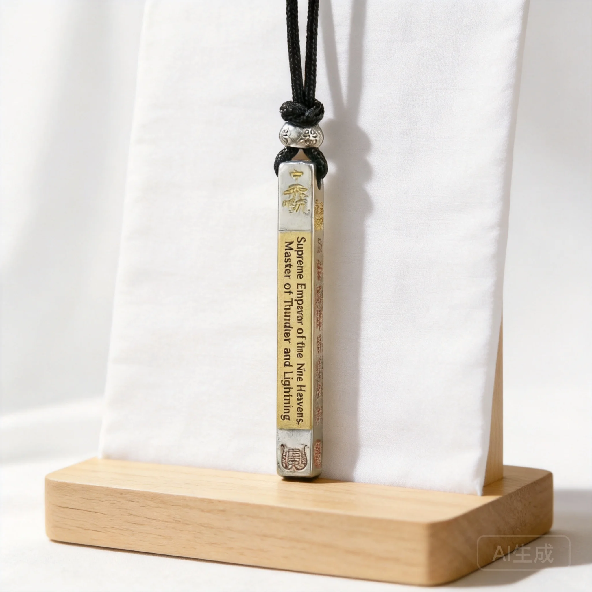Pendant Necklace 2026 Chinese Trend Retro Taoist Nine Heavens Yingyuan Leisheng Pu Hua Tianzun Lucky Amulet White Copper Thick
Pendant Necklace 2026 Chinese Trend Retro Taoist Nine Heavens Yingyuan Leisheng Pu Hua Tianzun Lucky Amulet White Copper Thick