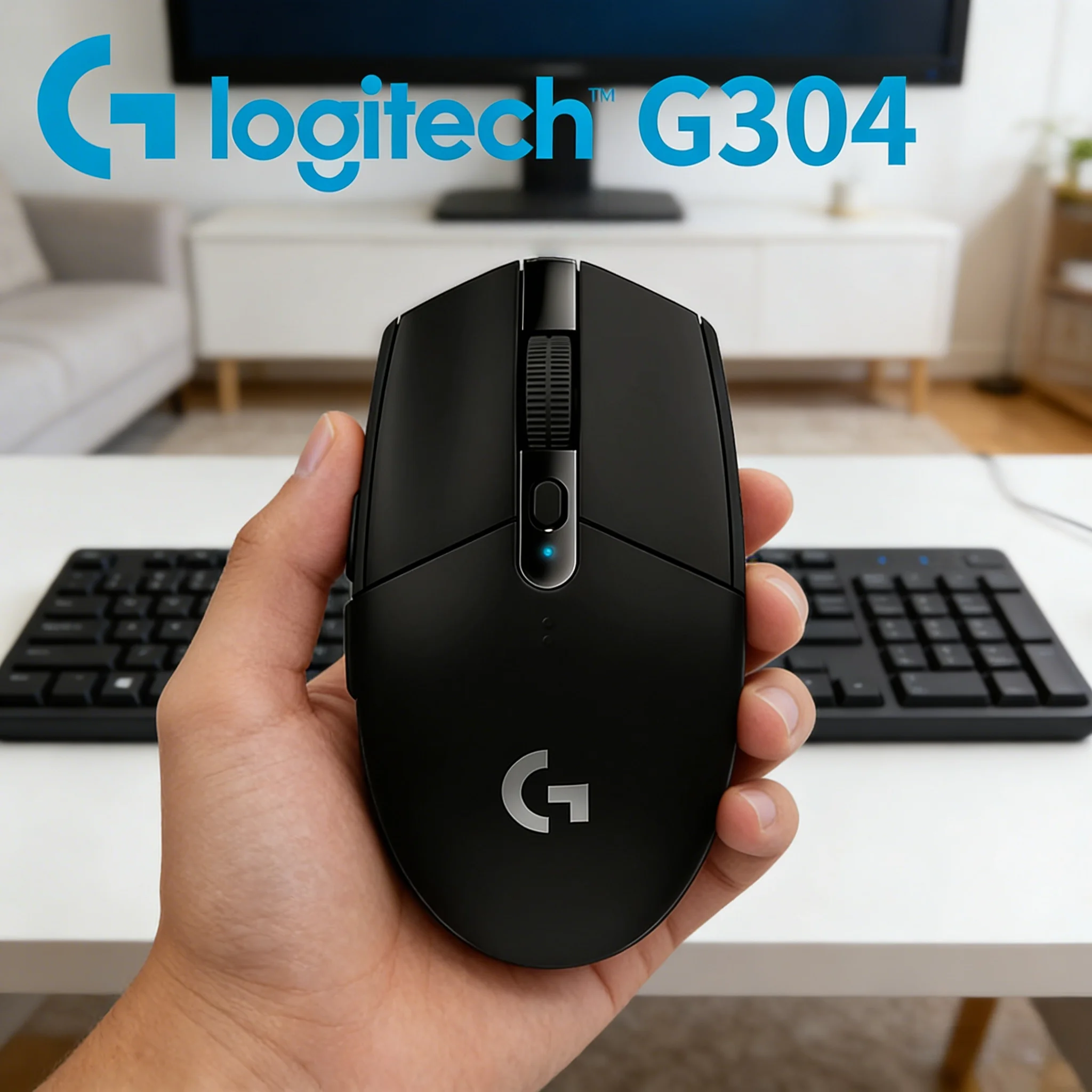 Logitech G304 Lightspeed Wireless Gaming Mouse 250h Long Battery Portable for PC Mac Laptop Gaming Home Office Use
Logitech G304 Lightspeed Wireless Gaming Mouse 250h Long Battery Portable for PC Mac Laptop Gaming Home Office Use