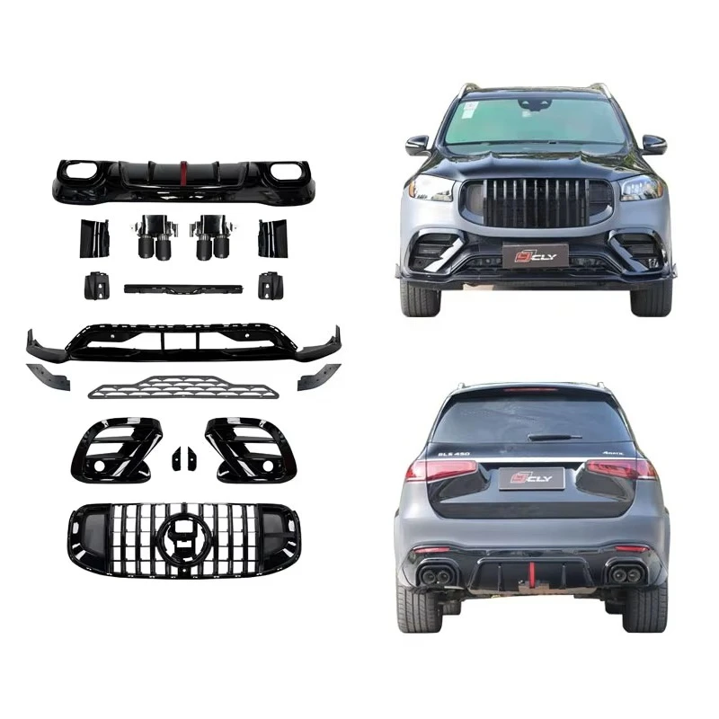 Car Bumper for 2020-2026 GLS63 X167 Upgrade B Style Body Kit Front Lip Grille Diffuser Tip
Car Bumper for 2020-2026 GLS63 X167 Upgrade B Style Body Kit Front Lip Grille Diffuser Tip