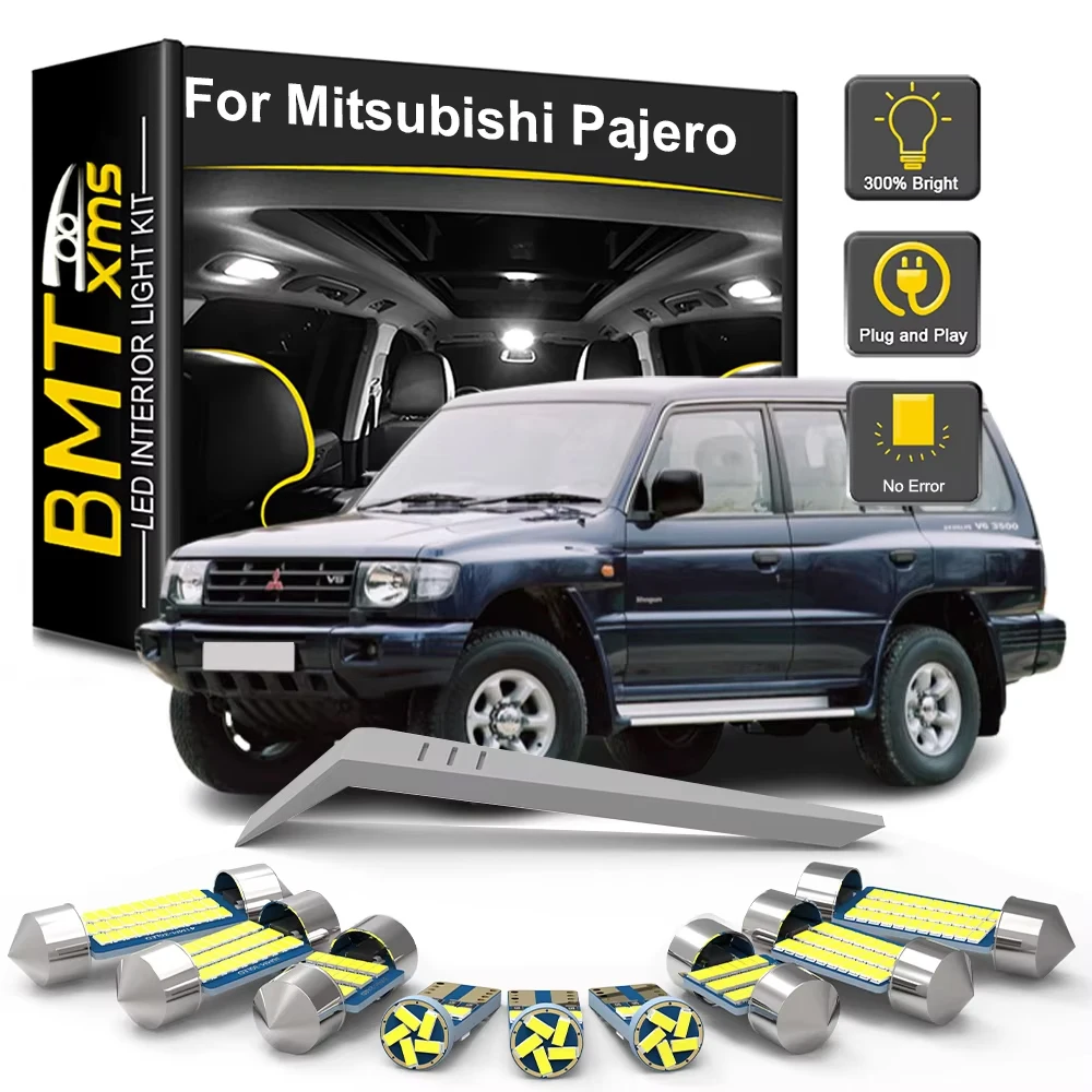 BMTxms LED Kit For Mitsubishi Pajero MK2 3 4 V20 V40 V60 V80 V73 V93 1990-2025 Interior Reading Map Dome Door Light Trunk Lamp
BMTxms LED Kit For Mitsubishi Pajero MK2 3 4 V20 V40 V60 V80 V73 V93 1990-2025 Interior Reading Map Dome Door Light Trunk Lamp