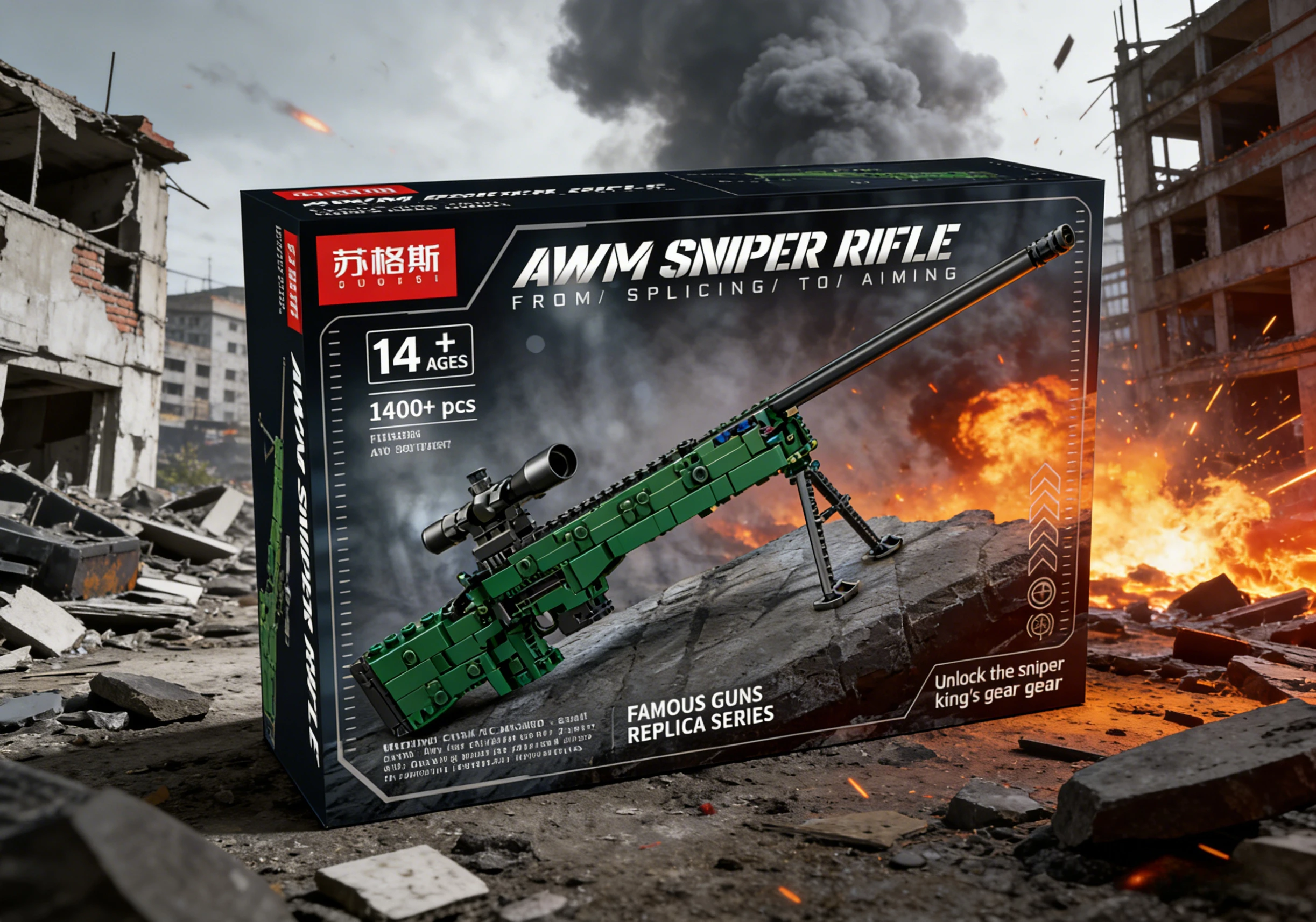 Buildable AWM-Style Rifle Model with Safe Launch Function, Advanced Construction Set for Adults & Kids, DIY Projectile Toy
Buildable AWM-Style Rifle Model with Safe Launch Function, Advanced Construction Set for Adults & Kids, DIY Projectile Toy