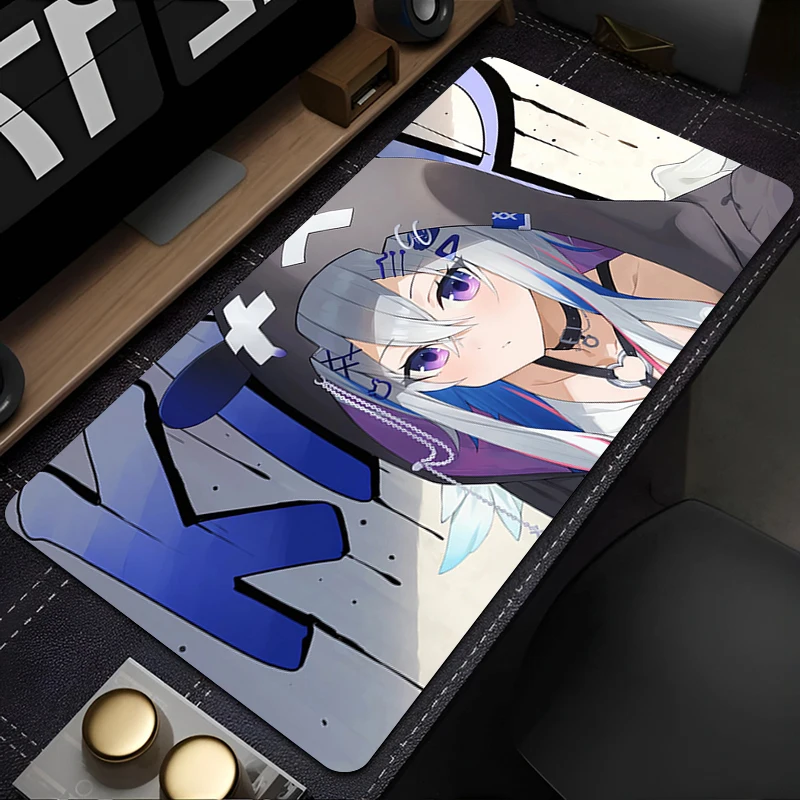 Коврик для мыши, большой Hololive Amane Kanata, противоскользящий резиновый игровой коврик для мыши, прочный настольный коврик для офиса и игрового ПК, коврик для мыши в стиле аниме
Коврик для мыши, большой Hololive Amane Kanata, противоскользящий резиновый игровой коврик для мыши, прочный настольный коврик для офиса и игрового ПК, коврик для мыши в стиле аниме