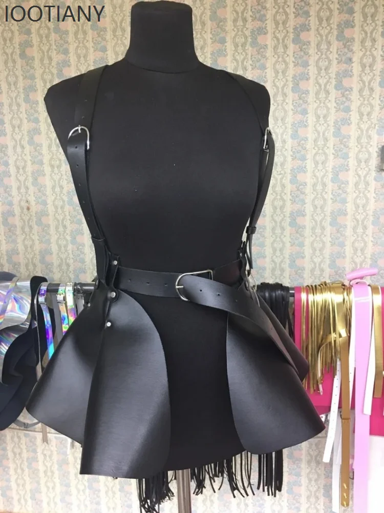New Women's Fashion Black Vest Belt Outer Sling Waistband Apron Style Belt Decoration Nightclub Stage Performance Costume 2025
New Women's Fashion Black Vest Belt Outer Sling Waistband Apron Style Belt Decoration Nightclub Stage Performance Costume 2025