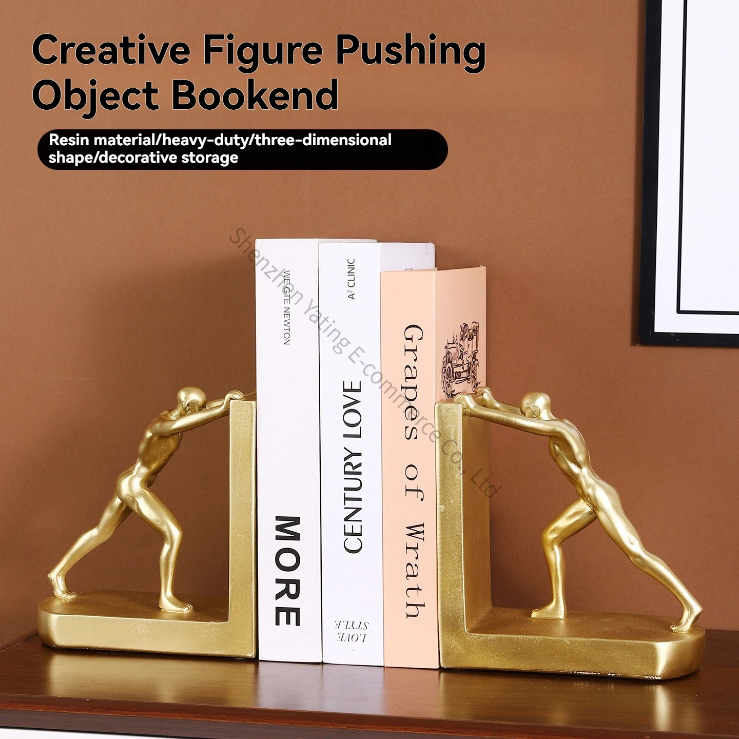 Bookstand decoration Study Office bookshelf Home wine cabinet Living room Creative character bookend Modern simple bookend Push
Bookstand decoration Study Office bookshelf Home wine cabinet Living room Creative character bookend Modern simple bookend Push