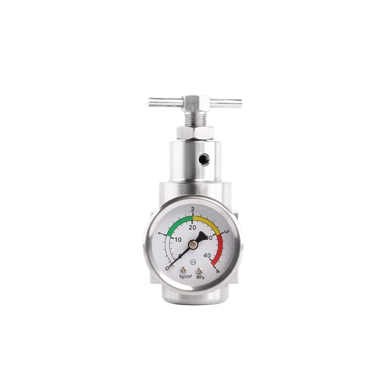 316 Stainless Steel Pressure Regulating Valve SR200-02-H 2-point Caliber Withstand Pressure of 40 Kilograms
316 Stainless Steel Pressure Regulating Valve SR200-02-H 2-point Caliber Withstand Pressure of 40 Kilograms