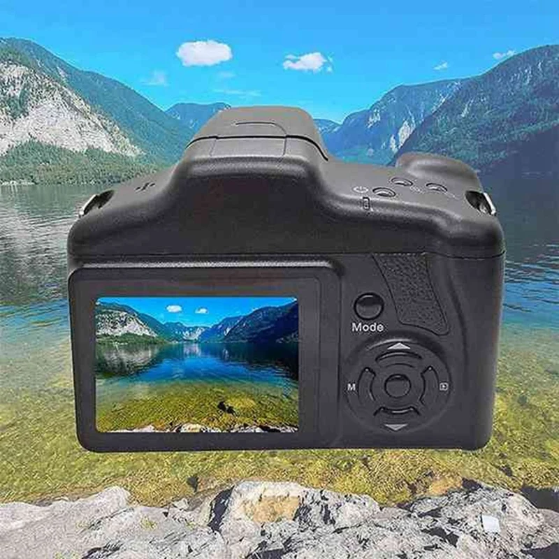 Digital Camera Vlog Camera Photography 16X Digital Zoom 1080P HD SLR Camera Anti-Shake Photo Cameras For Live Stream
Digital Camera Vlog Camera Photography 16X Digital Zoom 1080P HD SLR Camera Anti-Shake Photo Cameras For Live Stream