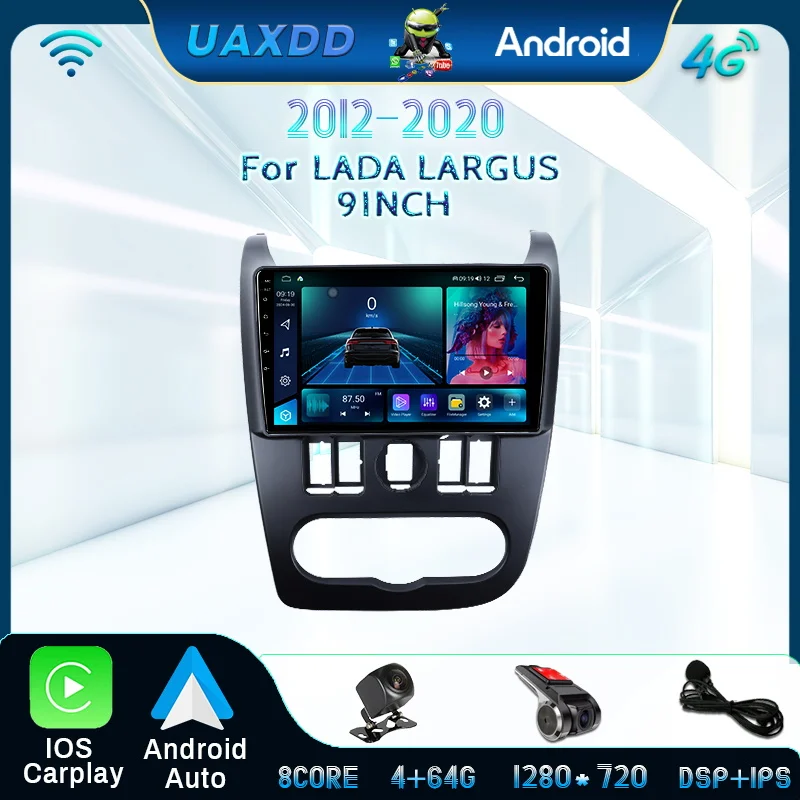 Android 2Din Car Radio Multimedia Video Player For LADA LARGUS 2012-2020 GPS Navigation 4G Carplay Stereo Camera HD screen 9inch
Android 2Din Car Radio Multimedia Video Player For LADA LARGUS 2012-2020 GPS Navigation 4G Carplay Stereo Camera HD screen 9inch
