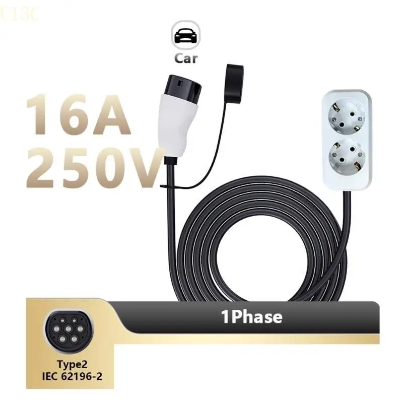 U13C Portable Charging Connector, Power Adapter for Electric Car, Motorcycle 16A 250V
U13C Portable Charging Connector, Power Adapter for Electric Car, Motorcycle 16A 250V