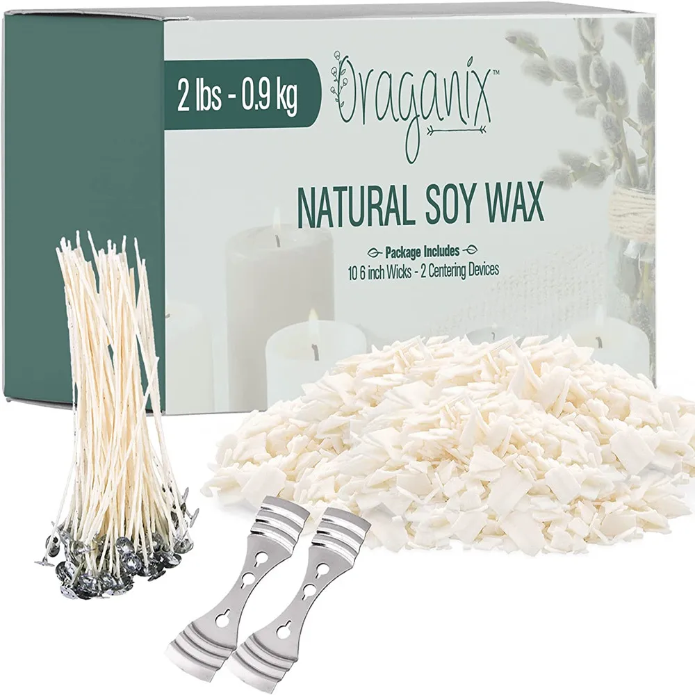 Natural Soy Wax DIY Candle Making Kit and Supplies, 2 lbs Premium Soy Candle Wax, Great Gifts for kids
Natural Soy Wax DIY Candle Making Kit and Supplies, 2 lbs Premium Soy Candle Wax, Great Gifts for kids