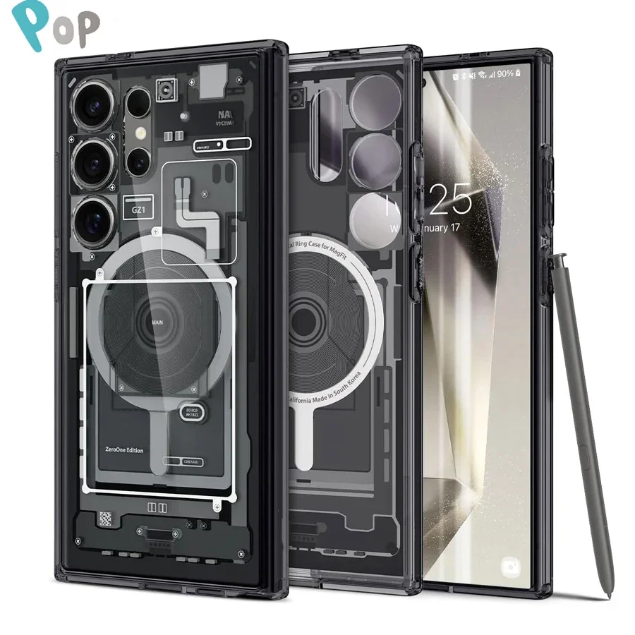 2025 Ultra Hybrid Technology Magsafe Case for Samsung Galaxy S25 Ultra S22 S23 S24 Plus S24Ultra Circuit Board Magnetic Cover
2025 Ultra Hybrid Technology Magsafe Case for Samsung Galaxy S25 Ultra S22 S23 S24 Plus S24Ultra Circuit Board Magnetic Cover