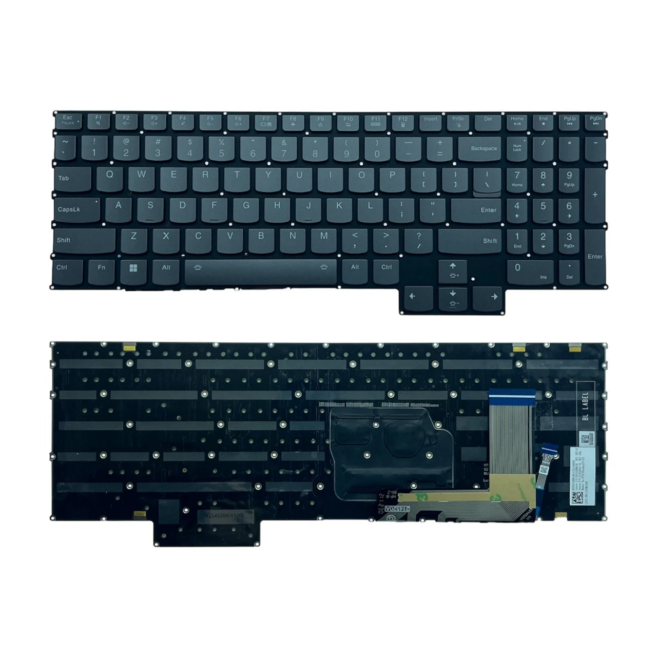 Новая клавиатура с RGB-подсветкой для языка США для Lenovo Legion 7 16ARHA7 7 16IAX7 82UH 82TD V 214520 AS1
Новая клавиатура с RGB-подсветкой для языка США для Lenovo Legion 7 16ARHA7 7 16IAX7 82UH 82TD V 214520 AS1