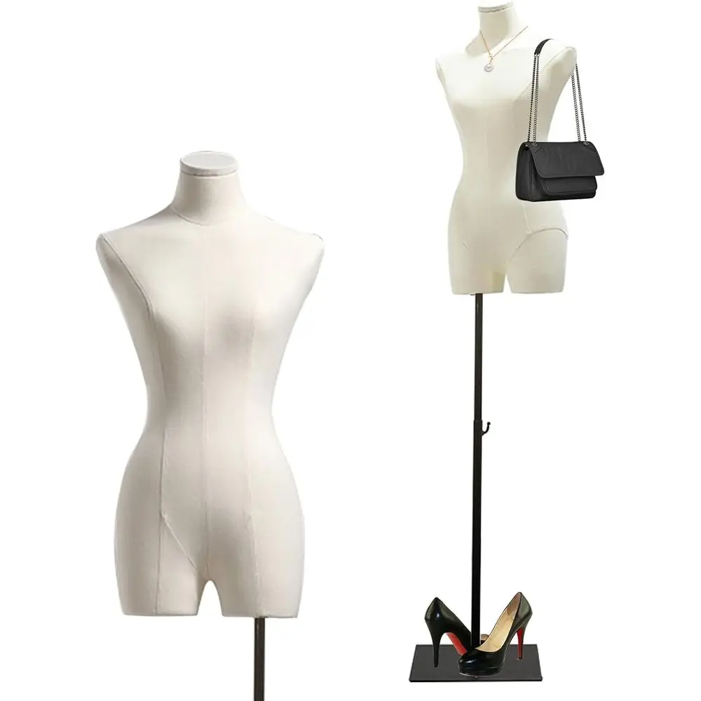 Манекен женский Drorm To, регулируемый по высоте (47-83 дюйма), с металлической подставкой, ретро-манекен для демонстрации одежды или шитья
Манекен женский Drorm To, регулируемый по высоте (47-83 дюйма), с металлической подставкой, ретро-манекен для демонстрации одежды или шитья