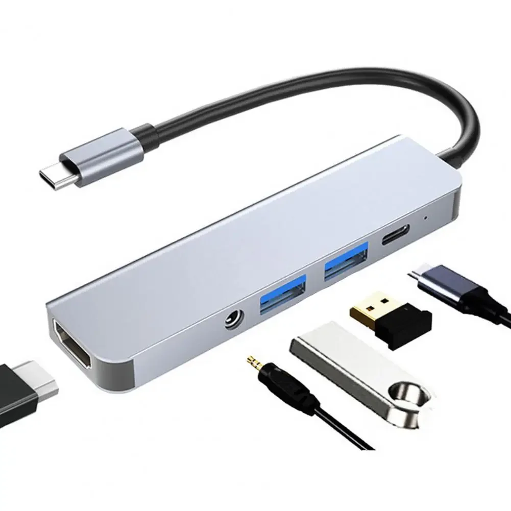 Laptop Docking Station Durable 3.5mm Jack Multi-functional 4K 30Hz High Resolution hdtv-Compatible Type-C Hub
Laptop Docking Station Durable 3.5mm Jack Multi-functional 4K 30Hz High Resolution hdtv-Compatible Type-C Hub