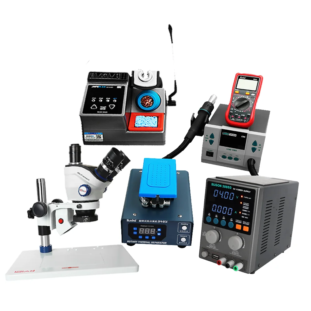 Sugon Basic Set Diy Tools Soldering Kit Aifen Soldering Station Power Supply Sugon 3005D Sugon Hot air Station
Sugon Basic Set Diy Tools Soldering Kit Aifen Soldering Station Power Supply Sugon 3005D Sugon Hot air Station