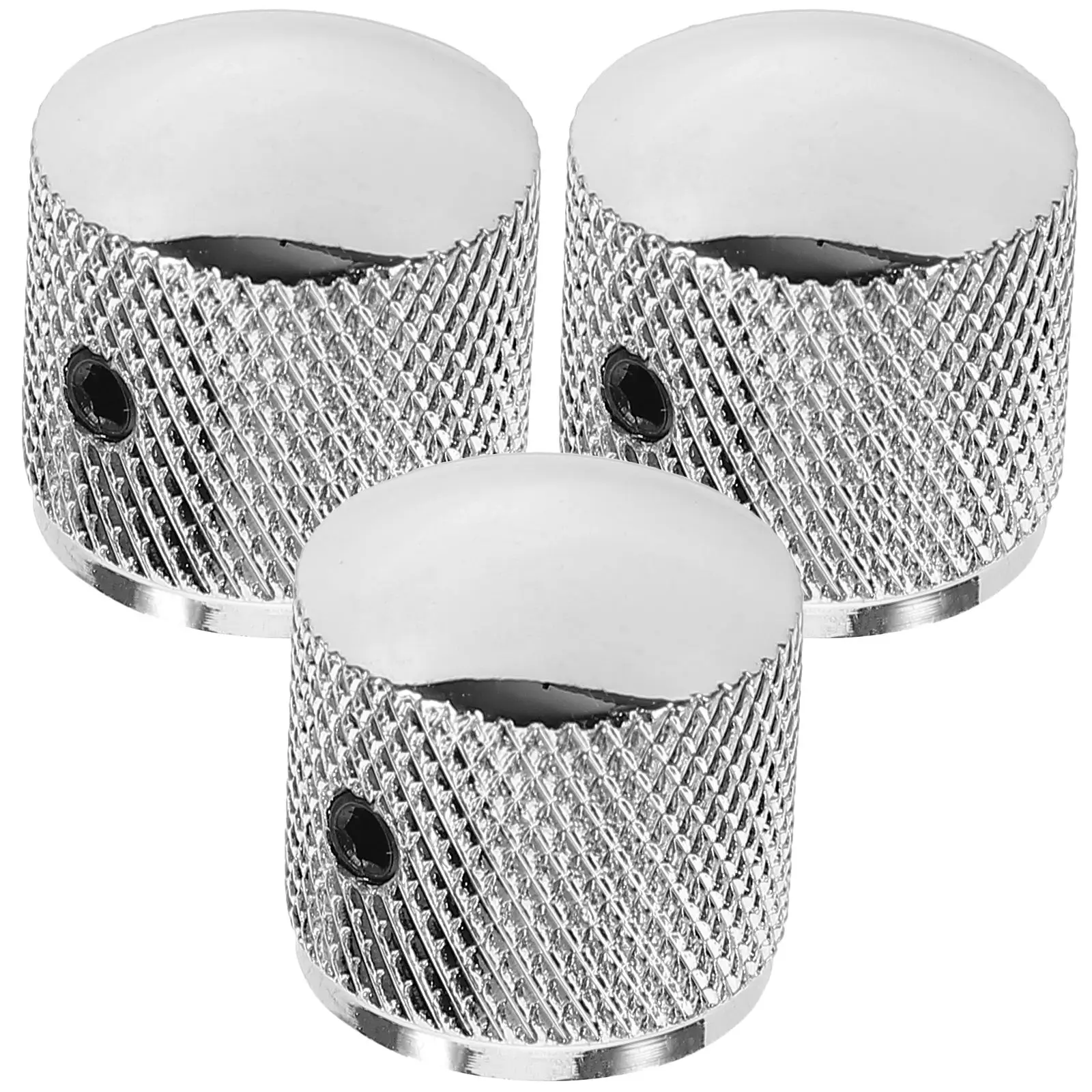 3 Pcs Metal Volume Knob for Guitar Bass Replacement Universal Musical Instrument Heavy Sturdy Easy Install Guitar Potentiometer
3 Pcs Metal Volume Knob for Guitar Bass Replacement Universal Musical Instrument Heavy Sturdy Easy Install Guitar Potentiometer