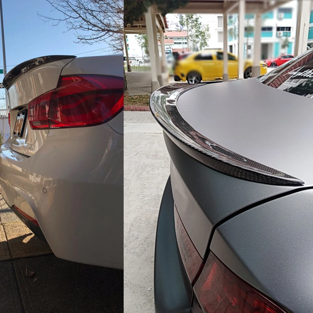 CKMUUER Carbon Fiber Rear Spoiler For BMW 3 Series F30 F80 M3 320i 328i 335i 326D 2012-2018 Boot Lip Duck Wings FRP Spoiler
CKMUUER Carbon Fiber Rear Spoiler For BMW 3 Series F30 F80 M3 320i 328i 335i 326D 2012-2018 Boot Lip Duck Wings FRP Spoiler