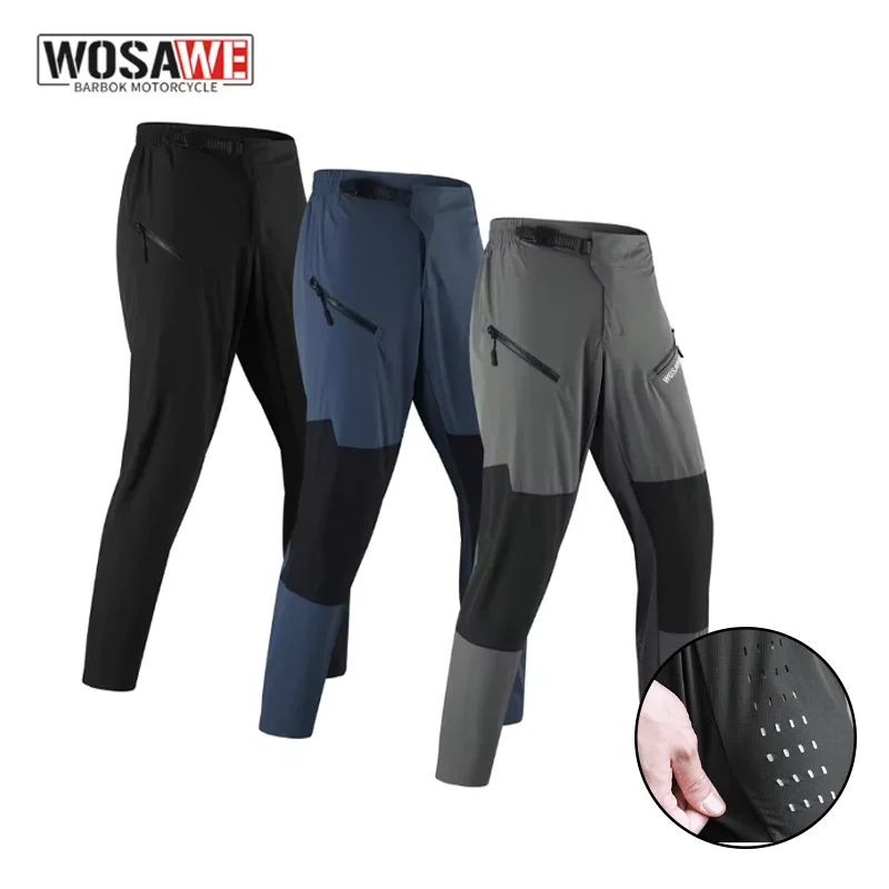WOSAWE Men's Motorcycle Pants Summer Motocross Clothing Off Road BMX ATV DH Mountain Bike Cycling Moto Long Pants
WOSAWE Men's Motorcycle Pants Summer Motocross Clothing Off Road BMX ATV DH Mountain Bike Cycling Moto Long Pants